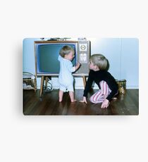 TV Canvas Print