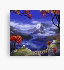 Chrono Trigger: Mountains're Nice Canvas Print