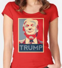 trump Women's Fitted Scoop T-Shirt