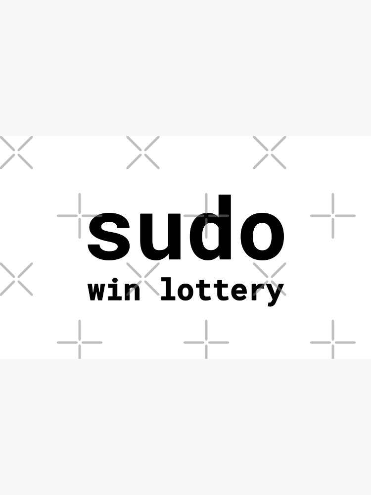 Sudo win lottery (Inverted) by developer-gifts
