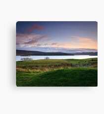 Dusk at Lochindorb II Canvas Print