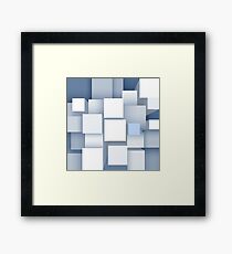 cube Framed Print