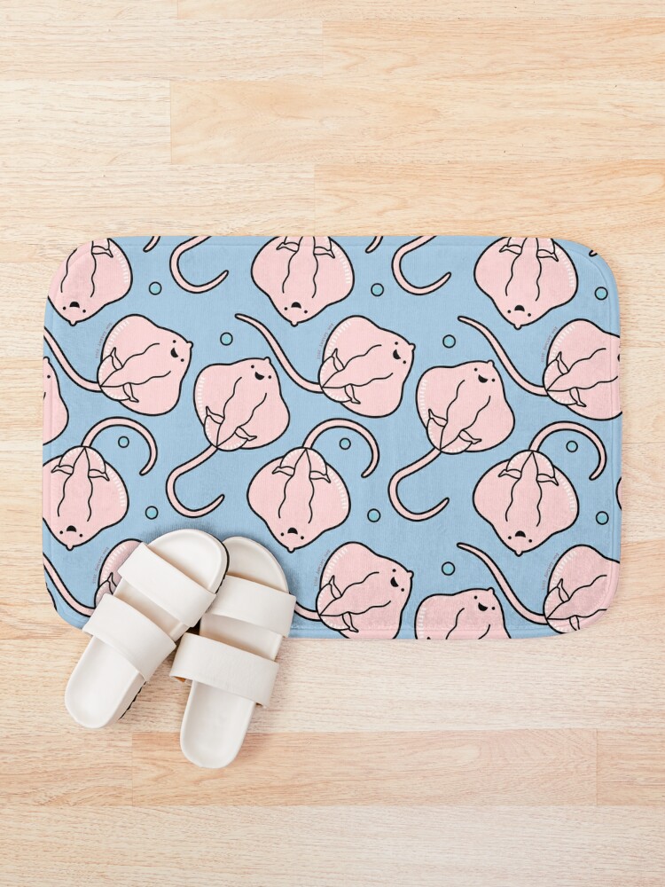 Stingray Babies Bath Mat By Zoel Redbubble