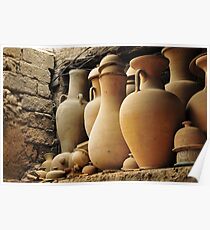 Pottery Shop - Fes, Morocco Poster