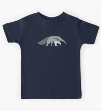 Simple grey ANTEATER Kids Tee