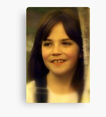 "Portrait of Aliyah ...." Canvas Print