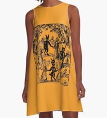 Dance with the Devil A-Line Dress