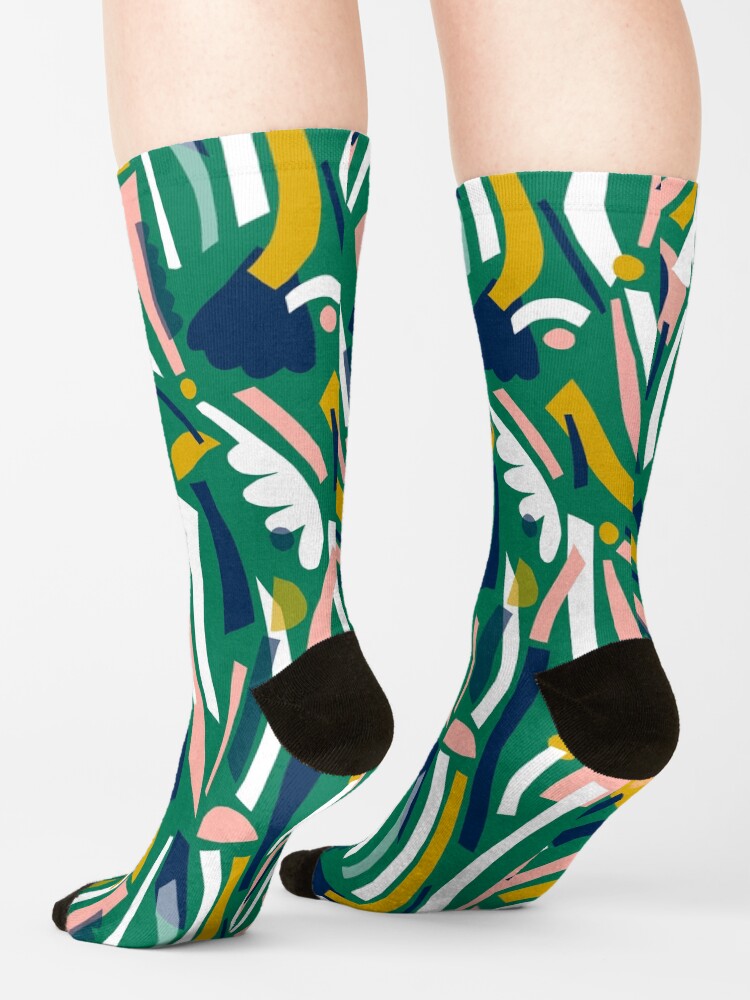 Alternate view of Flowerbed II Socks