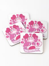 Spinel Steven Universe - Tag you're it Coasters