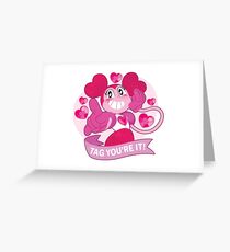 Spinel Steven Universe - Tag you're it Greeting Card
