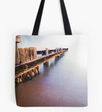 jetty to white Tote Bag