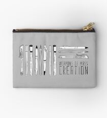 Weapons Of Mass Creation Zipper Pouch