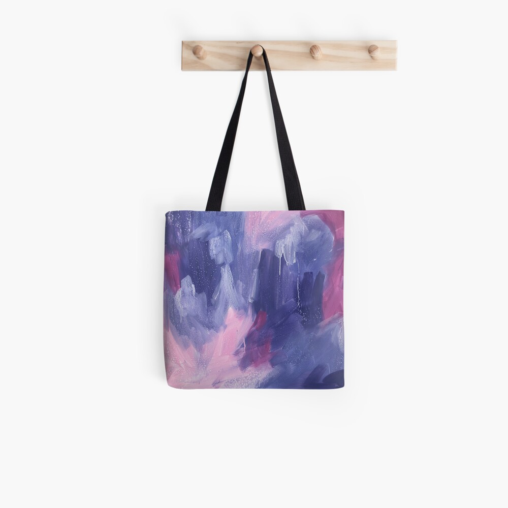 "Anticipation" original abstract painting by Sandra Vincent Tote Bag