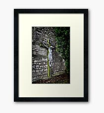 Hidden Cross Framed Print