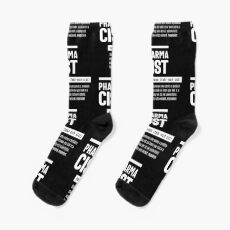 Pharmacist Definition Funny Gift Classic Socks