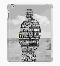 Jesse Pinkman Quotes iPad Case/Skin