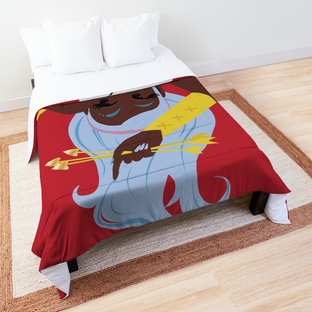 Cupid's Arrow Design Comforter