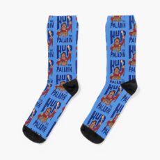 Hup The paladin Blue Socks