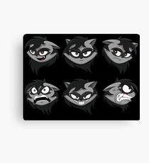 Expressive Raccoon Canvas Print