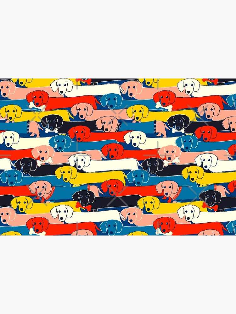 COLORED CUTE DOGS PATTERN 2 by ShowMeMars