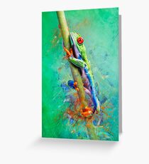 Splat Greeting Card