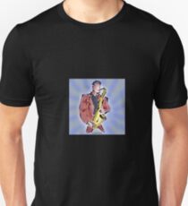Man with Sax Unisex T-Shirt