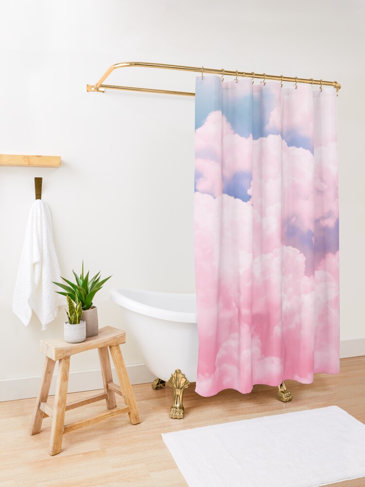 Alternate view of Candy Sky Shower Curtain