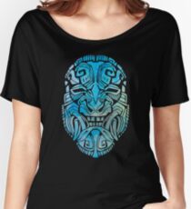 Mesoamerica Mask Watercolor Women's Relaxed Fit T-Shirt
