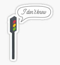 Traffic Light Sticker