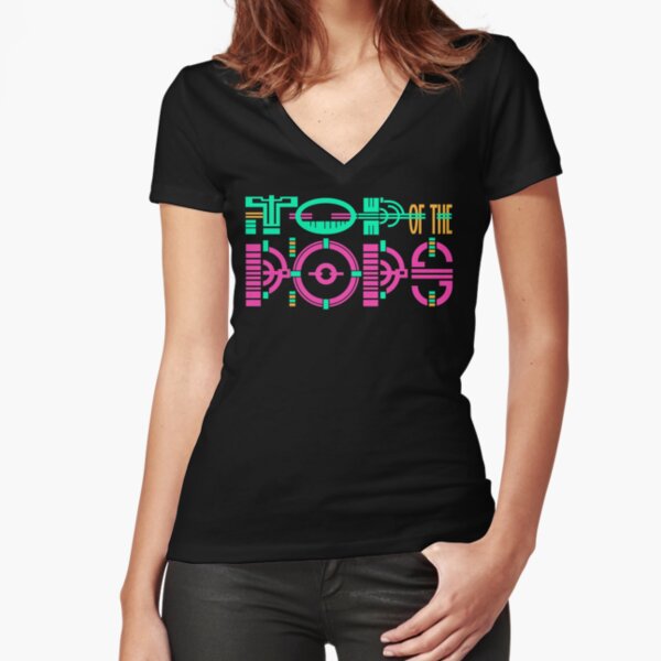 NDVH Top of the Pops - 1989-1991 Fitted V-Neck T-Shirt
