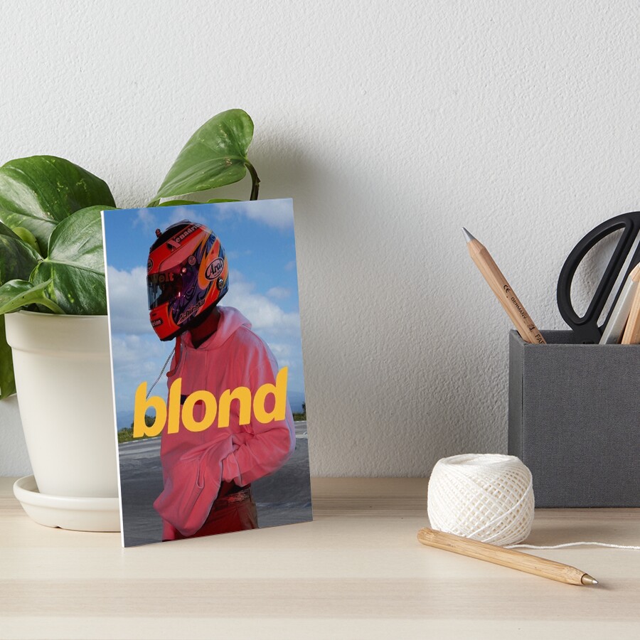 Frank Ocean Blond Art Board Print