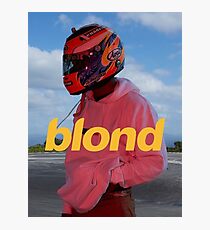 Frank Ocean Blond Photographic Print