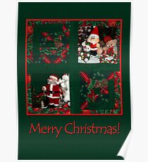 Xmas-patchwork Poster