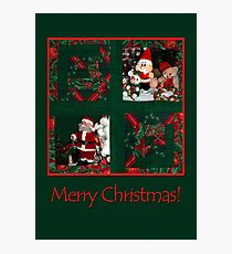 Xmas-patchwork Photographic Print