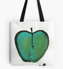 (green) Apple 1 Tote Bag