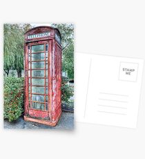 Red Telephone Booth Postcards