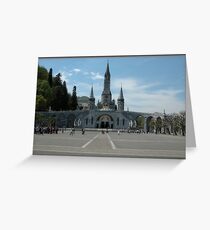lourdes,france Greeting Card