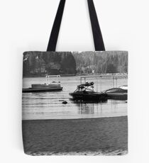 Little Girl at Play - Lake Arrowhead, CA Tote Bag