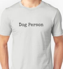 Dog Person Slim Fit T-Shirt