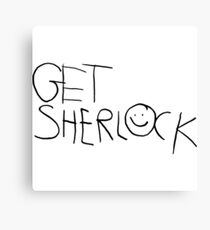 Get Sherl☺ck (Forward) Canvas Print