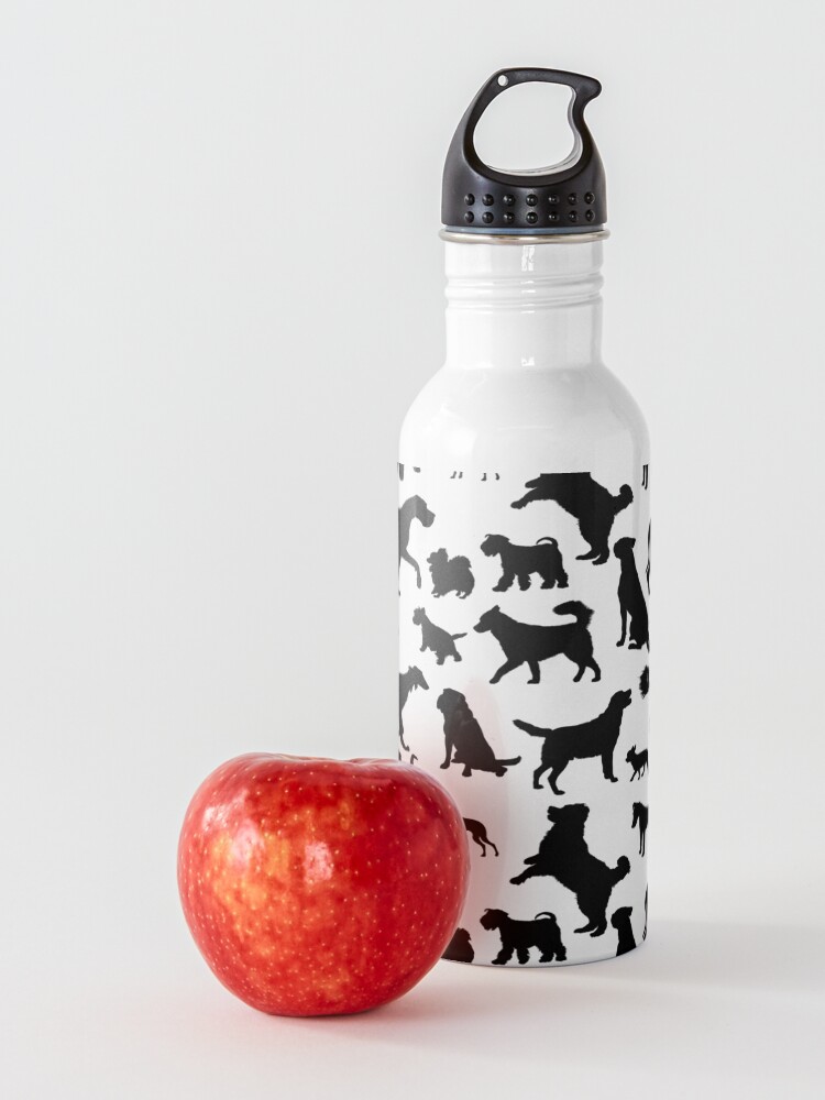 Alternate view of Dog Pattern | Puppy Pet Dog Owner Breed Water Bottle