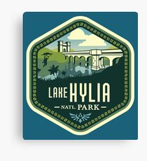 Lake Hylia National Park Canvas Print