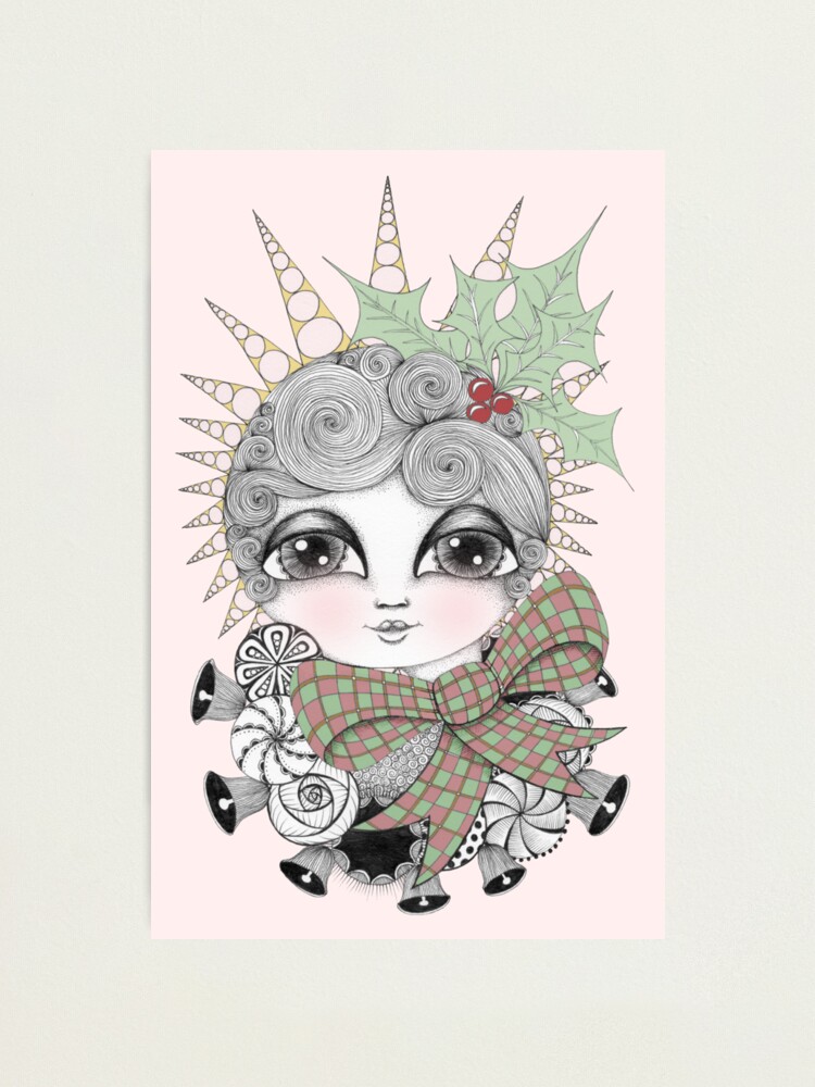 Alternate view of Christmas Sweetheart Photographic Print