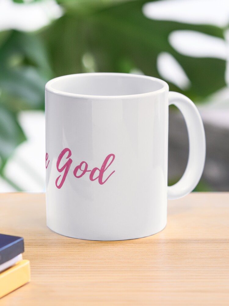 False God Taylor Swift Lover Album Lyrics Pink Mug