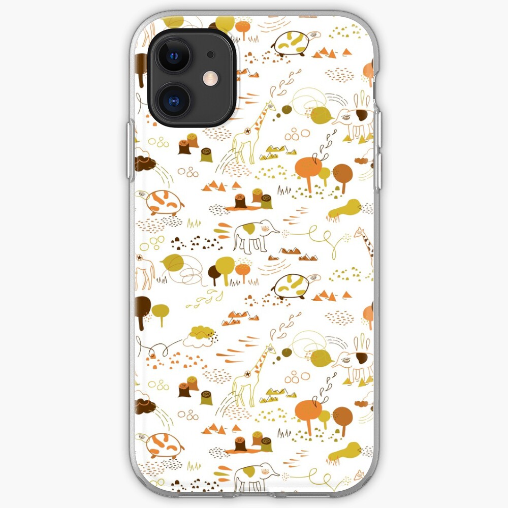 Animal Pattern Series – Safari Wildlife iPhone Case & Cover