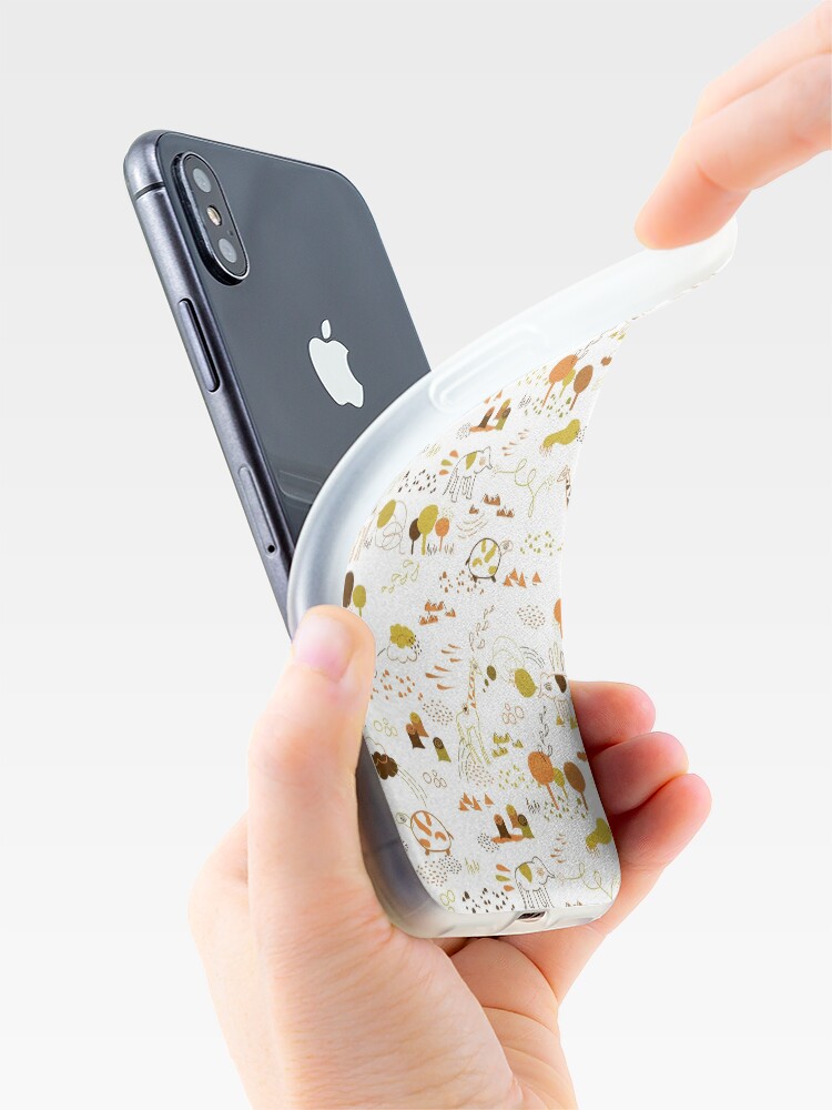 Alternate view of Animal Pattern Series – Safari Wildlife iPhone Case & Cover