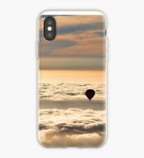 Up Above the Clouds in a Hot Air Balloon iPhone Case