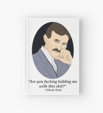 Tesla's NSFW Feelings Hardcover Journal