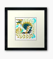 Zinogre Framed Print