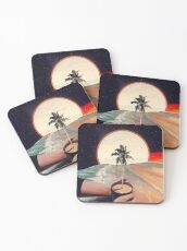A Cup Of Sunshine Coasters